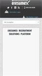 Mobile Screenshot of eresumex.com